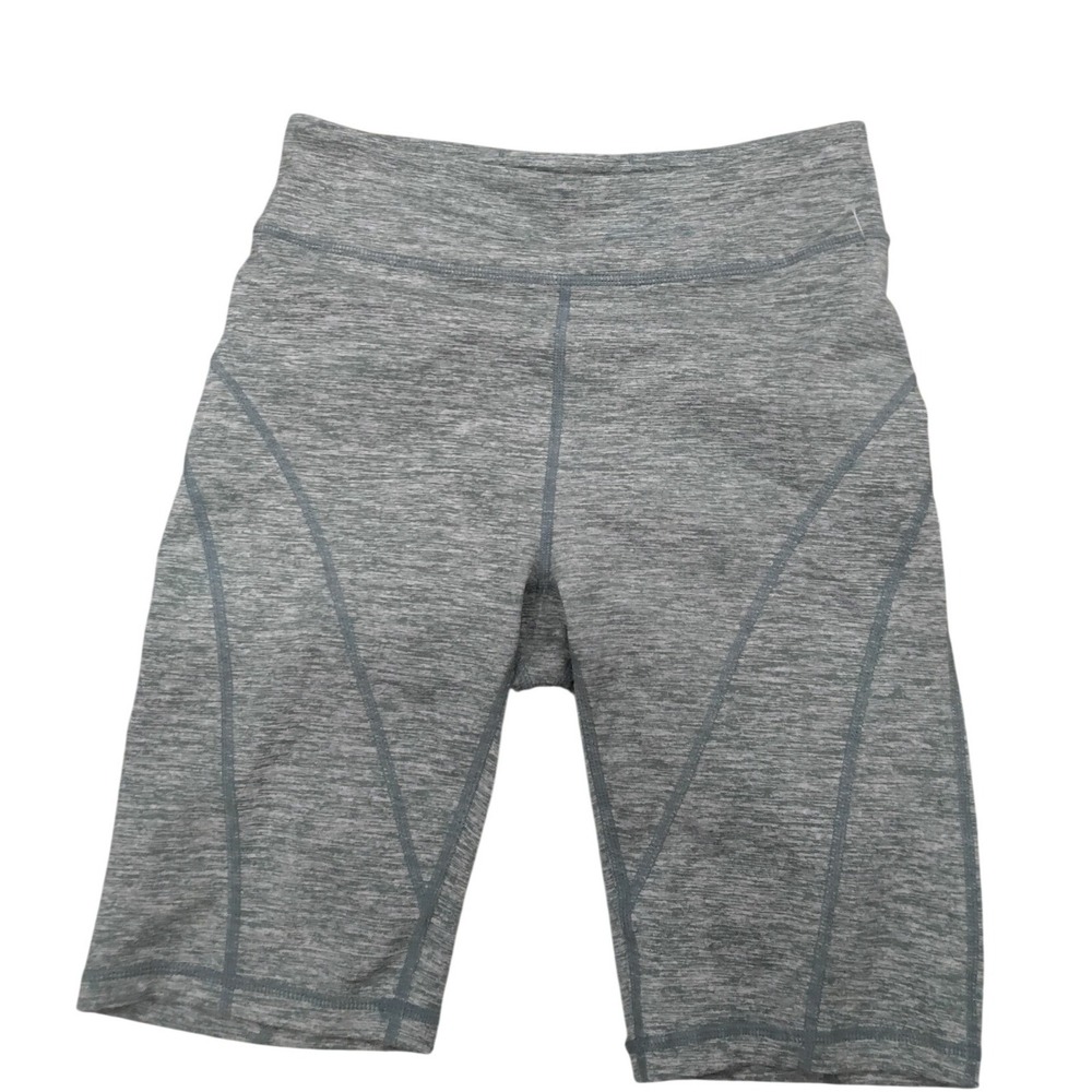 Free People‎ Movement High Rise Biker Shorts Teal Green Space Dye Athletic XS